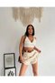 Washable Rain Pattern Shorts Skirt - 4