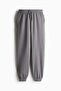 High-waisted joggers