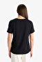 Crew Neck Printed Short Sleeve T-Shirt F3554Ax25Sm - 6