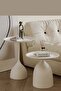 Multipurpose Side Coffee Table Set (Beige)