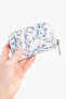 Women's Floral Faux Leather Coin Purse E5471Axns - 2