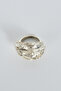 Silver Amorphous Ring - 3