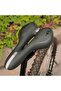 Bicycle Saddle Gel with Air Channel Soft Gel Red Striped - 3