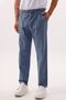Men's Blue Linen Loose Cut Trousers - Wide Size Range- - 4