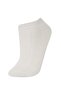 Women's 5-Piece Cotton Booties Socks E2127Axns - 3