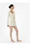 Mini Linen Shorts with Tie-Up Pockets - 2