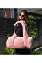 Pabtex Plush Fabric Sports Bag – Medium Size (55 cm), Soft and Stylish Design