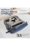 Mini Tech Organizer Pouch with Multiple Compartments, Durable Waterproof PU Material, Lightw - 4