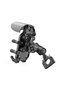 Bph05 Motorcycle Bike Phone Holder with Sun and Rain Protection Handlebar Mount Sun Visor Head - 8