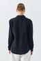 4628 Women's Pocket Detailed Modal Shirt Black - 6