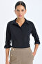 Regular Fit Shirt Collar Bengaline Long Sleeve Shirt I5278Az22Au