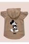 Hooded Sweatshirt Dog And Cat Outfit - 2kg And Under - Powder Mickey Mouse - Size Xs - 2