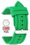 24mm Silicone Watch Band Strap Compatible with Fossil-Welder-Casio-Seiko-Omega-Armani Watch 24S26B - 2