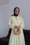 فستان فوال بأزرار أمامية للنساء - 4