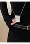 Titanium Steel Pendant Mini Bag Pendant Woven Korean Design Trend Christmas New Year Gift for Lover - 6