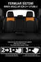 غطاء مقعد السيارة من الريش Thor Tay (متوافق مع DACIA Sandero-Stepway-Duster) - 5