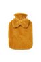 Pabtex Soft Plush Water Bag Cover – Warm Design with Ribbon Detail Mustard - 3