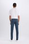 Pedro Slim Fit Narrow Fit Regular Waist Narrow Leg Jean Pants B3622Ax - 6