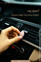 Car Air Conditioner Ornament Natural Stone Pink Quartz Torpedo Accessory