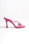 Mbhrn520-Fs Women's Open Back High Fuchsia Heeled Sandals - 4