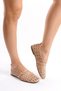 Mubiano Genuine Leather Collection Women's Ballerinas Nude -Mcrgn8034-N - 3