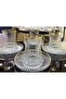 12 Piece Tea Cup Tea Set Set Gold - 2