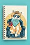 Daily Planner Undated Agenda| 90 Sheets| Hard Cardboard Cover| Steel Spiral - 7