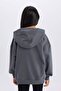 Girls Snoopy Oversize Wide Fit Hooded Sweatshirt D3110A824Wn - 7