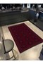 Mosso Red Burgundy Navy Blue Tones Ethnic Motifs Patterned Woven Base Vintage Decorative Carpet Mosso157 - 2