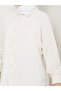 Vertical Striped Loose Shirt - 7