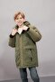 Waterproof Hooded Zippered Pocket Plush Lined Parka for Boys C8815A824Wn