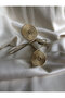 Gold Color Metal Spiral Arm Accessory (9cm) - 2