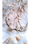 Flower Figured Tree Branch Steel Necklace - 5