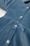 Baby Girl Long Sleeve Buttoned Corduroy Dress D5592A524Wn - 3