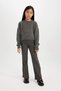 Girls' Spanish Leggings with Slit Standard Length Ribbed Camisole Leggings D0747A824Au - 3