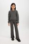 Girls' Spanish Leggings with Slit Standard Length Ribbed Camisole Leggings D0747A824Au