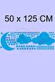 Blue Clouds and Stars Baby and Kids Room Wall Sticker Set - 2
