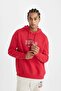 Fit Red Nba Chicago Bulls Oversize Wide Fit Hooded Sweatshirt C9269Ax24Au - 3