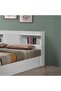 Supreme 200X200 Super King Bed-White L222.5xW218xH100cm - 3