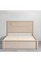 Ryan 150x200 Queen Bed - Antique Grey Ash Veneer L157.8xW208xH120cm - 5