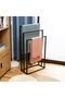 Myro Towel Hanger - Black - With 2 Year , Metal, L 85 x W 35 x H 163 cm, Coat Stands