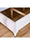 New Aloha 180x200 King Bed - White L218xW190xH151cm - 6