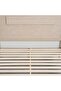 Ryan 150x200 Queen Bed - Antique Grey Ash Veneer L157.8xW208xH120cm - 3
