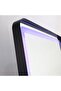 Oakleaf Floor Mirror with RGB LED Lights & Bluetooth Speaker - Black, 75x4.8x180cm - 2-Year Warranty - 5