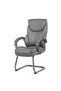 Courtney Visitor Back Office Chair - Grey L73.3xW62xH114cm - 7
