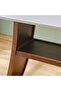 Aurelia Solid Wood Bar Counter - Walnut/Beige - 3