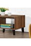 Supreme Light Walnut Coffee Table with Storage - Engineered Wood, Stylish Living Room Furniture - 2