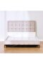 Gordion 120x200 Single Bed - Light Cream L130xW208.6xH118cm - 2
