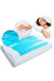 New Generation Refrigerated Gel Pillow for Relieving Neck and Shoulder Pain 2 Height Adjustment Cervical - 2