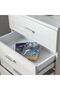 Barney Chest of 5 Drawers - Elegant Beige/Brown Bedroom Storage - Durable Wood with 2-Year Warranty - 3
